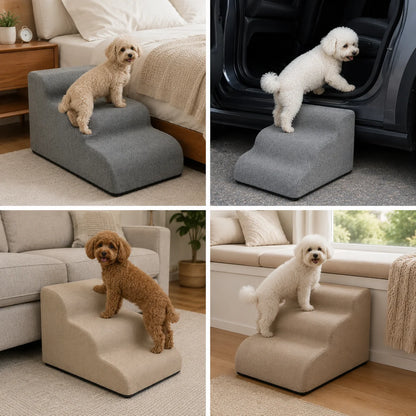 Hundetrapp/rampe for små hunder og katter