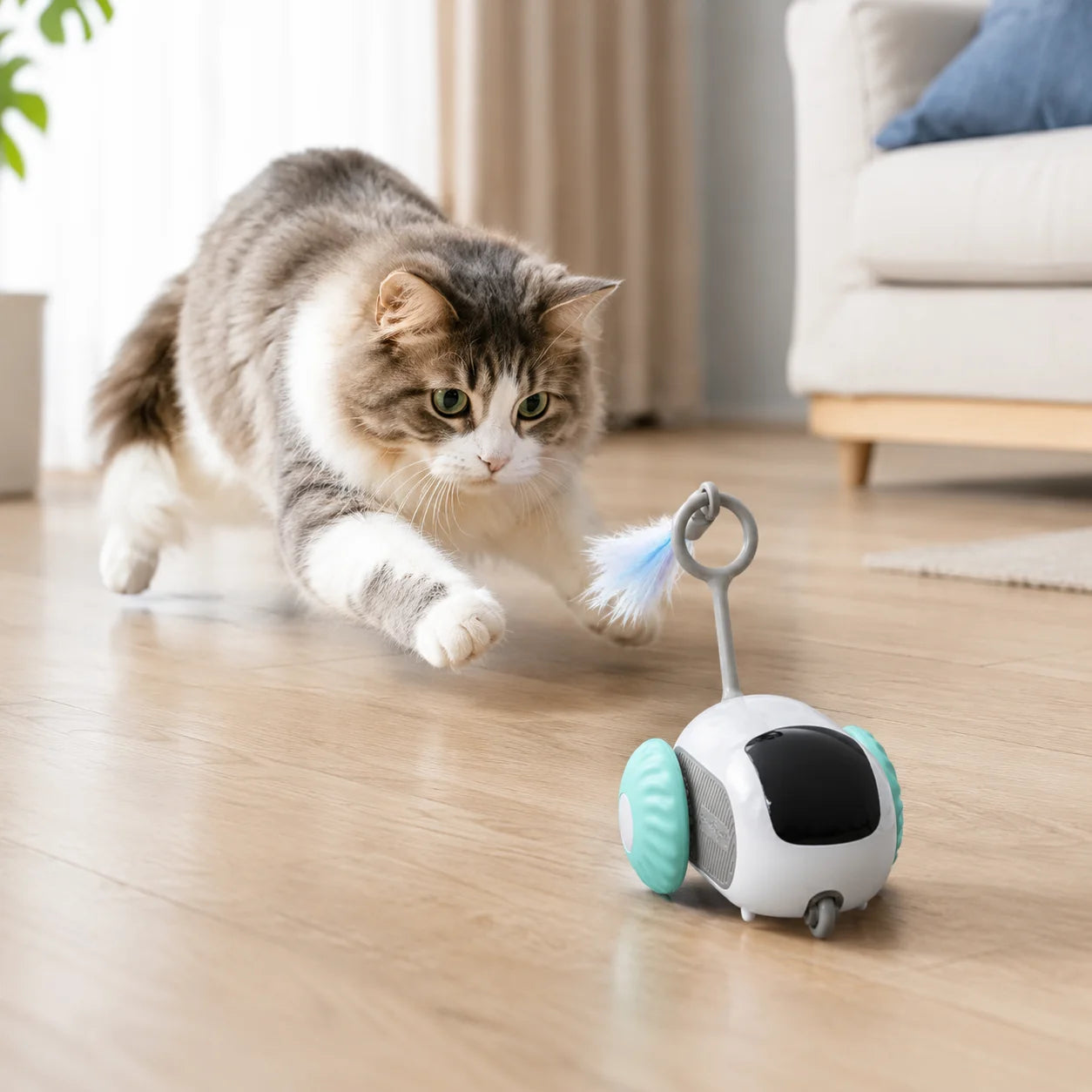Interaktiv smart katteleke