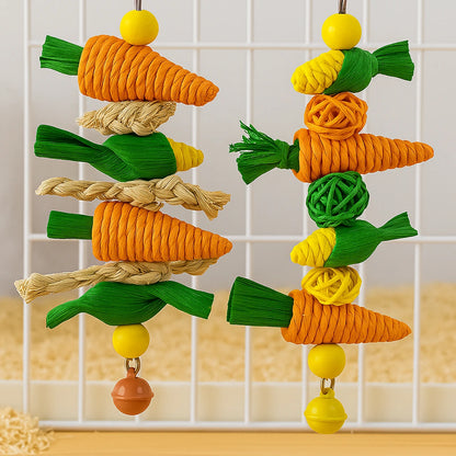 Handgjord Tuggleksak av Växtfiber