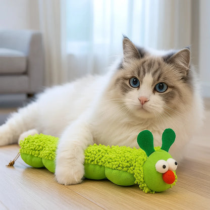 Kattmyntaleksak i form av Larv