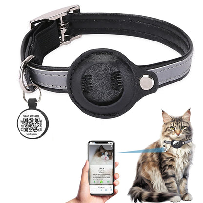 Reflekterande Katt-Halsband med Airtag