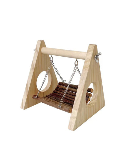 Hänggunga i Trä för Hamster & Smådjur