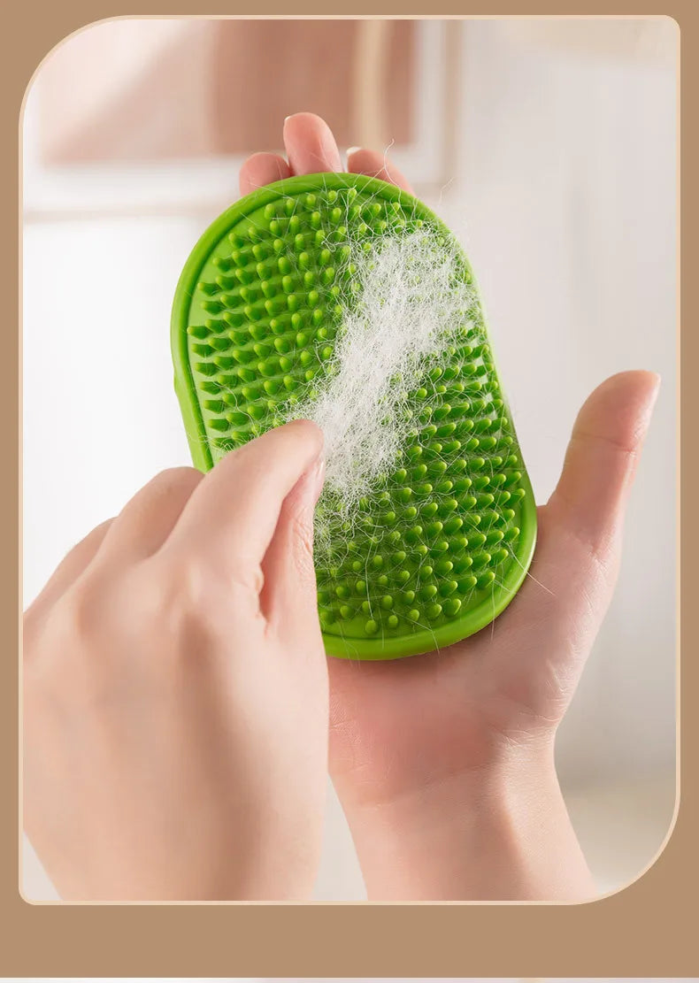 3-i-1 Kattborste – Klösborste, Massage & Fällningsverktyg (Självborstande)