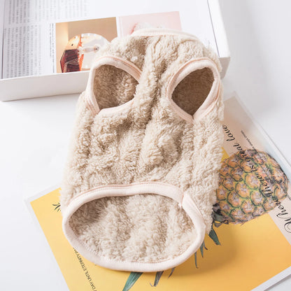 Varm Fleeceväst för Katt & Liten Hund