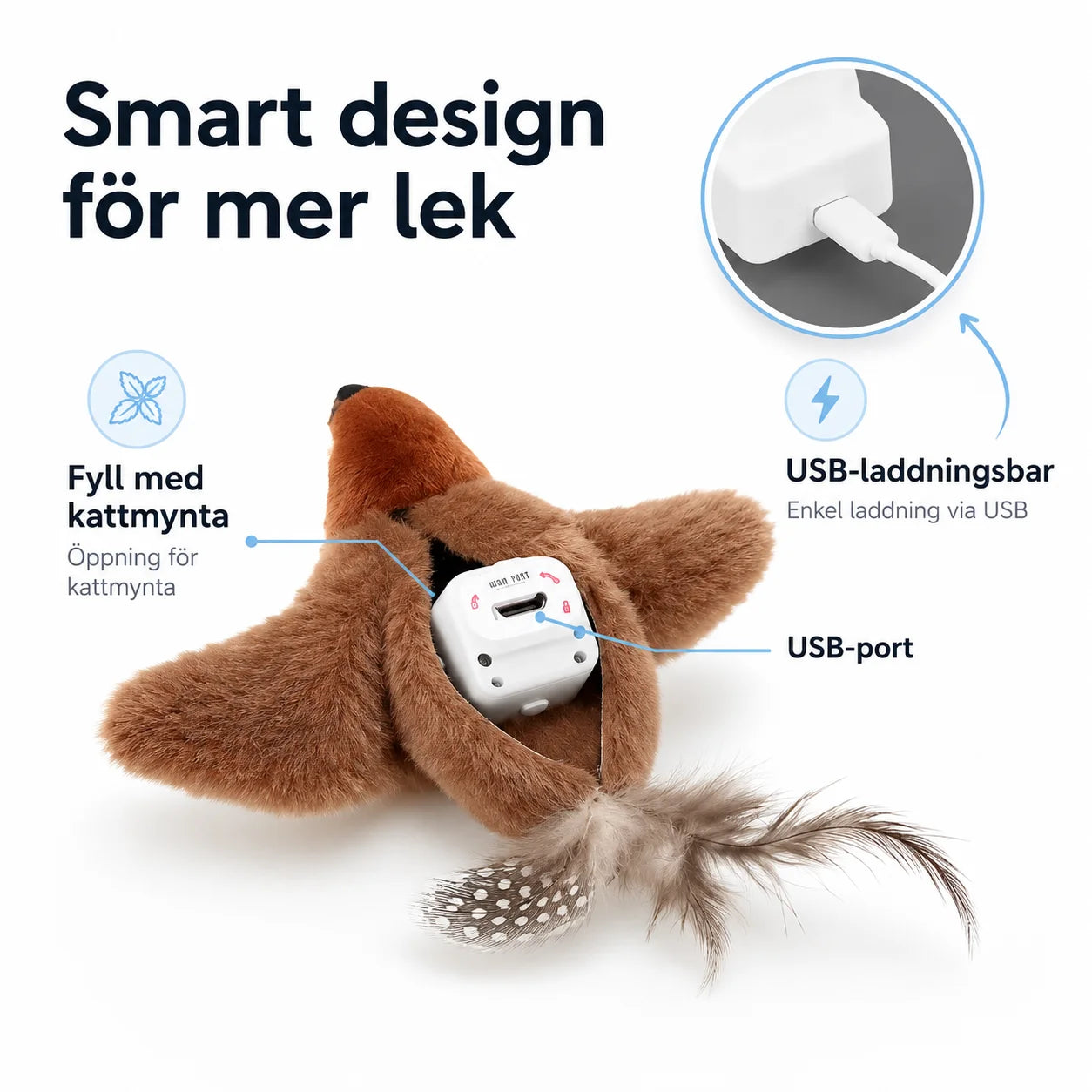 Interaktiv fuglekatteleke